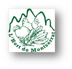 logotip de l'Hort de Montserrat,